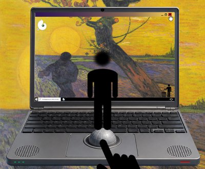 The Encounter of World and Earth (from the Windows series) by Alexander Eibach