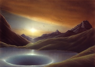 Evening Silence by Hans-Werner Sahm