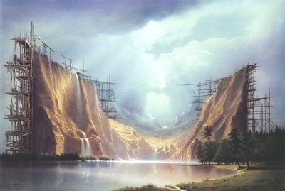 Mountain Backdrop by Hans-Werner Sahm