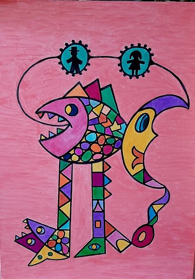 The Food Chain by Steffi_Seiler_Art