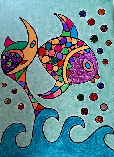 Moonfish by Steffi_Seiler_Art