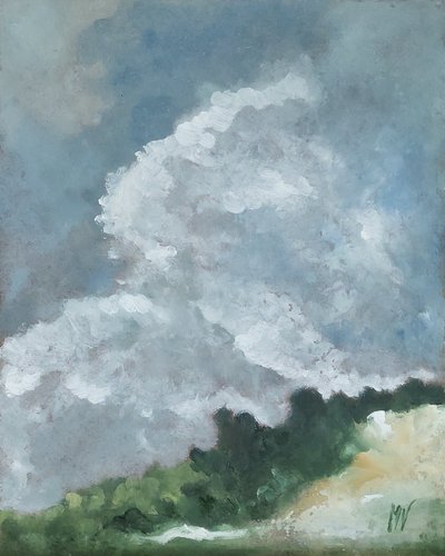 Clouds Above by M. Vet
