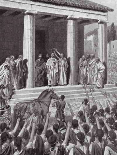 Themistocles honoured at Sparta by A.C. Weatherstone