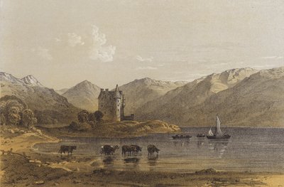 Dunderawe Castle by A.V. Copley Fielding