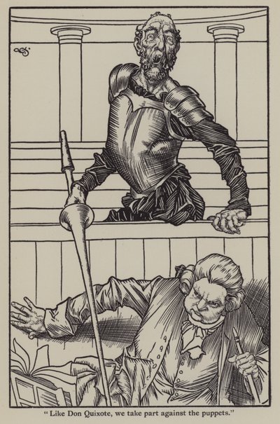 Illustration for The Essays of Elia by Charles Lamb by A. Garth Jones