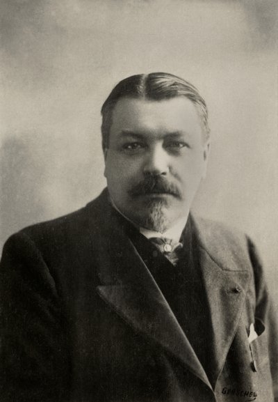 Portrait of the writer Paul Eugene Leon Ginisty by Aaron Gerschel