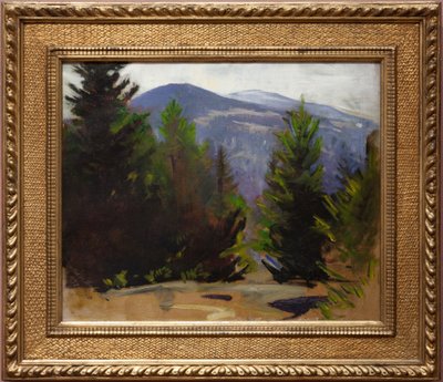 Sketch of Monadnock Mountain by Abbott Handerson Thayer