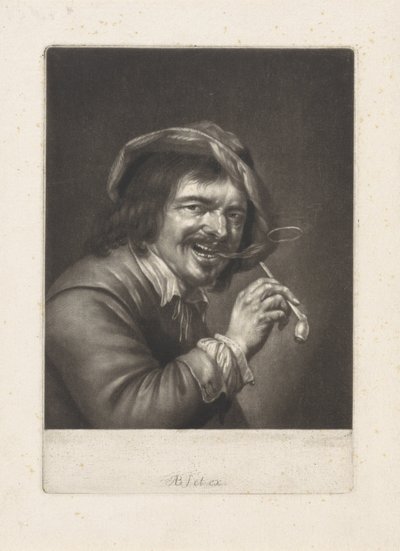 Man with a Pipe (The Sense of Smell) by Abraham Bloteling