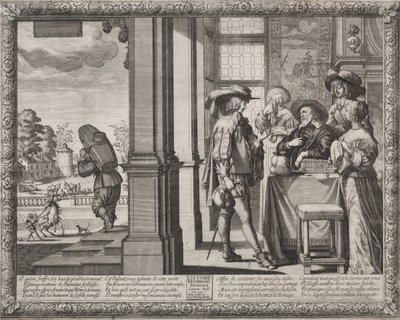 The Prodigal Son by Abraham Bosse