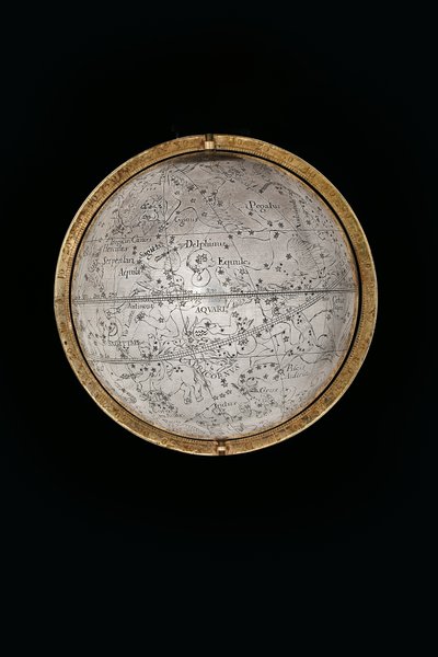 Two Exceptional Terrestrial and Celestial Globes, Supported by Hercules and Atlas, Augsburg by Abraham Drentwett