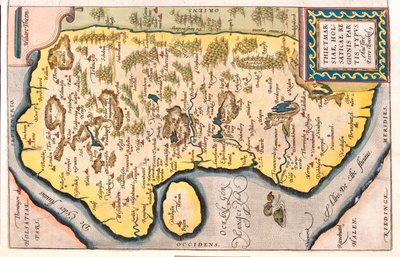 Schleswig-Holstein, Germany by Abraham Ortelius