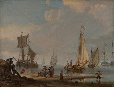 Seascape by Abraham Storck