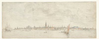 View of Vlissingen by Abraham de Verwer