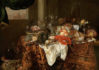 Banquet Still Life by Abraham van Beijeren