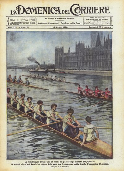 Rowing Becomes an Increasingly Popular Pastime Among Women by Achille Beltrame