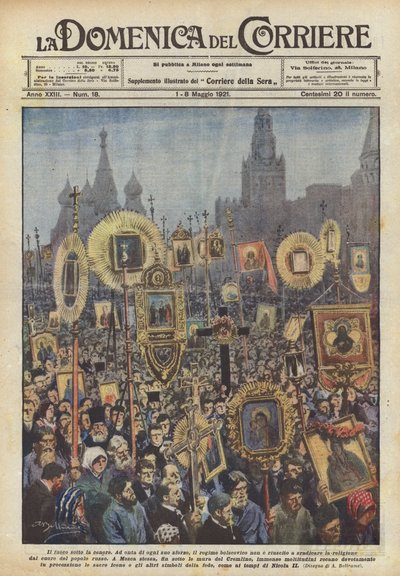 The fire under the ashes by Achille Beltrame