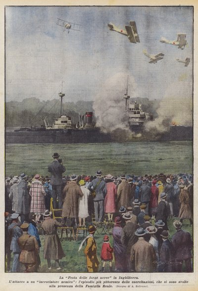 The Air Force Festival in England by Achille Beltrame