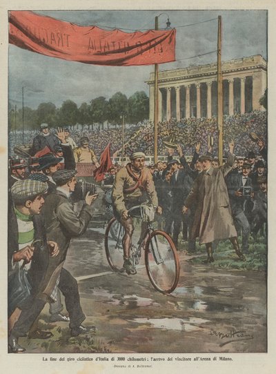 The end of the 3000-kilometer Giro d