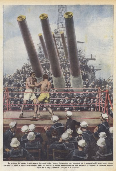 The Science of Fists on the High Seas by Achille Beltrame