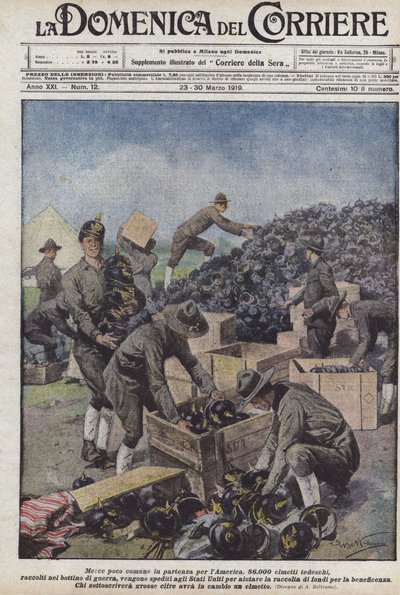 Uncommon Goods Departing for America by Achille Beltrame