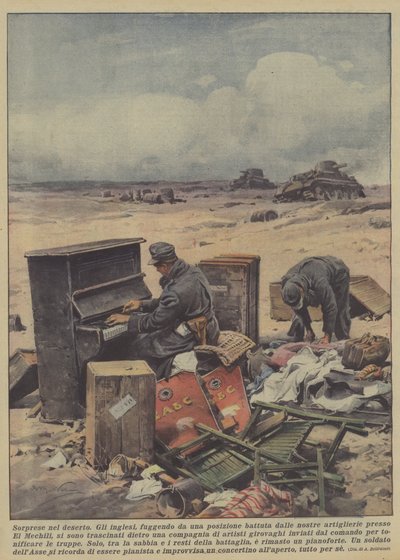 Surprises in the Desert by Achille Beltrame