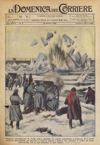 Storms, Accompanied by Polar Cold, Lash the Transylvanian Region in Romania by Achille Beltrame