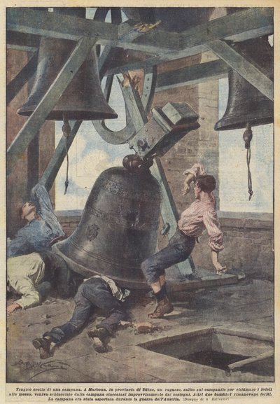 Tragic Collapse of a Bell by Achille Beltrame