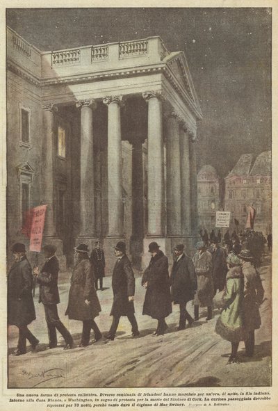 A New Form of Collective Protest by Achille Beltrame