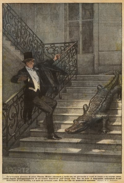 An African Adventure in the Heart of Vienna by Achille Beltrame