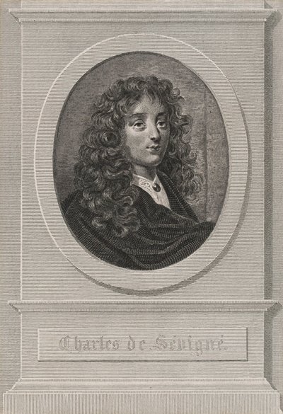 Portrait of Charles de Sévigné by Achille Devéria