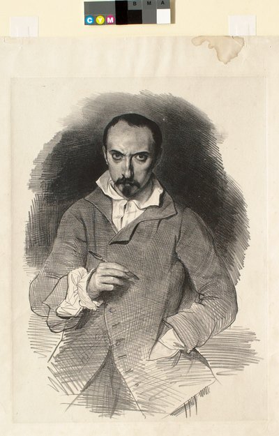 Self Portrait by Achille Devéria