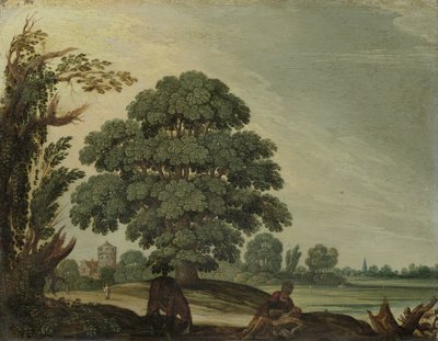 Landscape with the Good Samaritan by Adam Elsheimer (follower of)