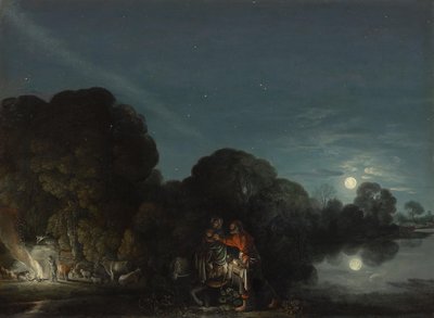 The Flight into Egypt by Adam Elsheimer