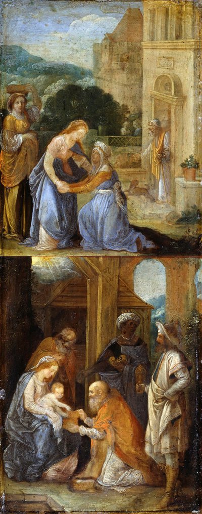 Scenes from the Life of the Virgin by Adam Elsheimer