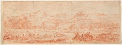 French Troops before Salins and the Surrounding Hills by Adam Frans van der Meulen