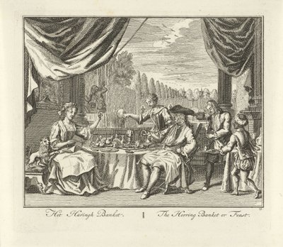 Herring Banquet by Adolf van der Laan