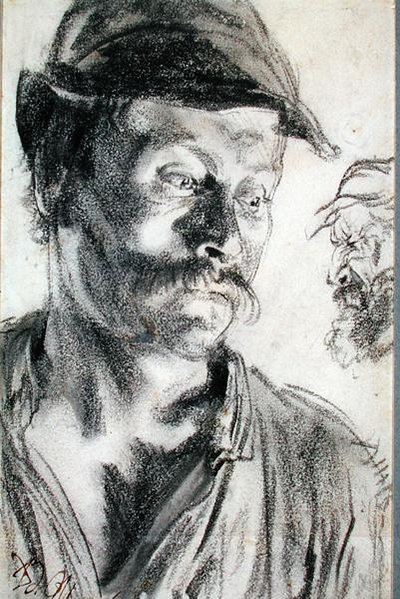 Study for The Ironmongers by Adolph Menzel