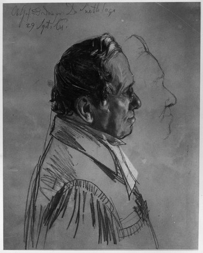 Dr. Karl Wilhelm Moritz Snethlage. Study for the Painting 