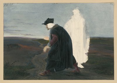 Faust and Wagner by Adolph Menzel