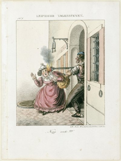 "Kopp weck!" from Leipzig Folk Scenes by Adolph Menzel
