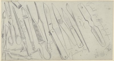 Medical Instruments by Adolph Menzel