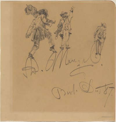 Three Hobos on the Artist