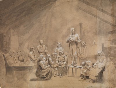 The Haugeans by Adolph Tidemand