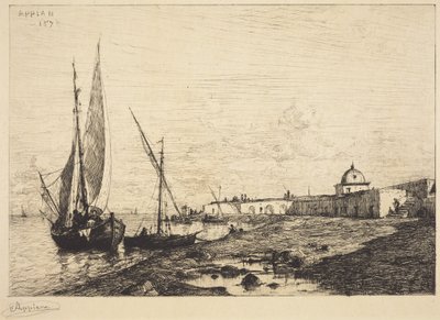Port of San Remo by Adolphe Appian