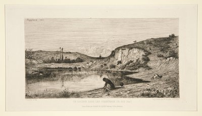 A Rock in the Common Land of Rix (Ain) by Adolphe Appian