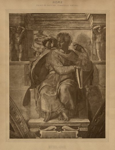 Rome - Vatican Palace - Sistine Chapel, Michelangelo by Adolphe Braun
