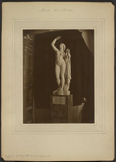 Sappho Invoking the Gods to Inspire Her by Adolphe Braun