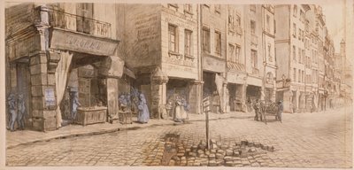 A Street by Adolphe Martial Potemont