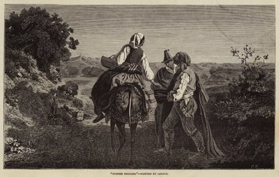 Spanish Beggars by Adolphe Pierre Leleux