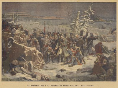 Marshal Ney on the Retreat from Russia by Adolphe Yvon